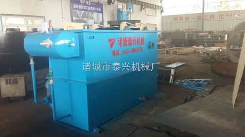 大蒜清洗污水处理设备中的关键技术 气浮机及其应用